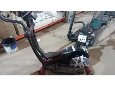 LOTE 377 - 01 APARELHO ELÍPTICO+BICICLETA GENIS. (NO ESTADO) ATENÇÃO! FAZER A VISITAÇÃO ANTES DE ARREMATAR, NÃO SABEMOS SE FUNCIONA, LEILÃO NÃO TEM GARANTIA E NEM DEVOLUÇÃO, SUJEITO A POSSÍVEIS AVARIAS VISÍVEIS/OCULTAS E/OU AUSÊNCIA DE COMPONENTES.