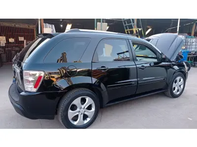 LOTE 502 - 01 I/CHEVROLET EQUINOX LT, ANO 2005, COR PRETA, GASOLINA, AUTOMÁTICA (NO ESTADO).