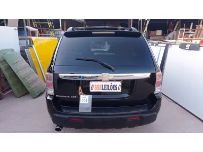 LOTE 502 - 01 I/CHEVROLET EQUINOX LT, ANO 2005, COR PRETA, GASOLINA, AUTOMÁTICA (NO ESTADO).