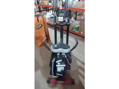 LOTE 377 - 01 APARELHO ELÍPTICO+BICICLETA GENIS. (NO ESTADO) ATENÇÃO! FAZER A VISITAÇÃO ANTES DE ARREMATAR, NÃO SABEMOS SE FUNCIONA, LEILÃO NÃO TEM GARANTIA E NEM DEVOLUÇÃO, SUJEITO A POSSÍVEIS AVARIAS VISÍVEIS/OCULTAS E/OU AUSÊNCIA DE COMPONENTES.