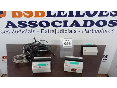 LOTE 056 - 02 SCANNERS 3M. (NO ESTADO EM QUE SE ENCONTRA. SUJEITO A AVARIAS OCULTAS/VISÍVEIS.)