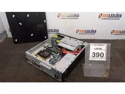 LOTE 390 - 01 CPU MARCA POSITIVO COM 8GB MEMORIA COM SSD E HD. (NO ESTADO) ATENÇÃO! FAZER A VISITAÇÃO ANTES DE ARREMATAR, NÃO SABEMOS SE FUNCIONA, LEILÃO NÃO TEM GARANTIA E NEM DEVOLUÇÃO, SUJEITO A POSSÍVEIS AVARIAS VISÍVEIS/OCULTAS E/OU AUSÊNCIA DE COMPONENTES.