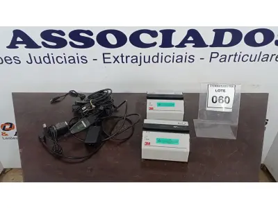 LOTE 060 - 02 SCANNERS 3M. (NO ESTADO EM QUE SE ENCONTRA. SUJEITO A AVARIAS OCULTAS/VISÍVEIS.)