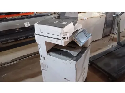 LOTE 381 - 01 COPIADORA MULTIFUNCIONAL MARCA RICOH MODELO MP C5503. (NO ESTADO) ATENÇÃO! FAZER A VISITAÇÃO ANTES DE ARREMATAR, NÃO SABEMOS SE FUNCIONA, LEILÃO NÃO TEM GARANTIA E NEM DEVOLUÇÃO, SUJEITO A POSSÍVEIS AVARIAS VISÍVEIS/OCULTAS E/OU AUSÊNCIA DE COMPONENTES.