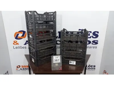 LOTE 387 - 10 CESTAS ORGANIZADORAS. (NO ESTADO) ATENÇÃO! FAZER A VISITAÇÃO ANTES DE ARREMATAR, NÃO SABEMOS SE FUNCIONA, LEILÃO NÃO TEM GARANTIA E NEM DEVOLUÇÃO, SUJEITO A POSSÍVEIS AVARIAS VISÍVEIS/OCULTAS E/OU AUSÊNCIA DE COMPONENTES.