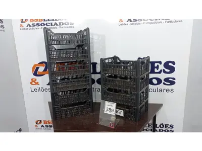 LOTE 389 - 10 CESTAS ORGANIZADORAS. (NO ESTADO) ATENÇÃO! FAZER A VISITAÇÃO ANTES DE ARREMATAR, NÃO SABEMOS SE FUNCIONA, LEILÃO NÃO TEM GARANTIA E NEM DEVOLUÇÃO, SUJEITO A POSSÍVEIS AVARIAS VISÍVEIS/OCULTAS E/OU AUSÊNCIA DE COMPONENTES.