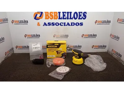 LOTE 190 - 01 LIXADEIRA ROTO ORBITAL COM REGULADOR DE VELOCIDADE 220V 300W COM 16 LIXAS. (NO ESTADO) ATENÇÃO! FAZER A VISITAÇÃO ANTES DE ARREMATAR, NÃO SABEMOS SE FUNCIONA, LEILÃO NÃO TEM GARANTIA E NEM DEVOLUÇÃO, SUJEITO A POSSÍVEIS AVARIAS VISÍVEIS/OCULTAS E/OU AUSÊNCIA DE COMPONENTES.