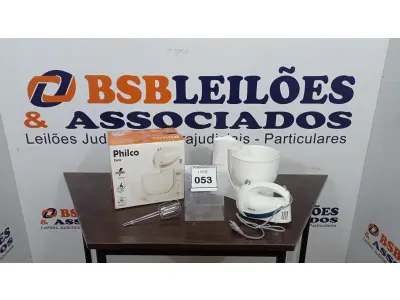 LOTE 053 - 01 BATEDEIRA PHILCO PARIS 110V. (NO ESTADO EM QUE SE ENCONTRA. SUJEITO A AVARIAS OCULTAS/VISÍVEIS.)