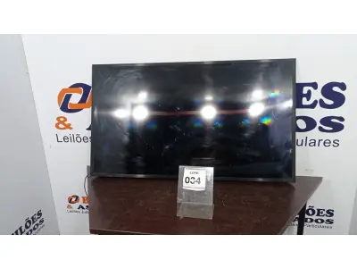 LOTE 034 - 01 SMART TV SAMSUNG 49”. (NO ESTADO EM QUE SE ENCONTRA. SUJEITO A AVARIAS OCULTAS/VISÍVEIS.)  AV9477S