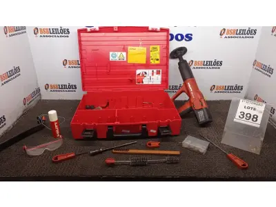 LOTE 398 - 01 FINCA PINO HLTI MODELO DX A41 COM ACESSÓRIOS E MALETA. (NO ESTADO) ATENÇÃO! FAZER A VISITAÇÃO ANTES DE ARREMATAR, NÃO SABEMOS SE FUNCIONA. LEILÃO NÃO TEM GARANTIA E NEM DEVOLUÇÃO, SUJEITO A POSSÍVEIS AVARIAS VISÍVEIS/OCULTAS E/OU AUSÊNCIA DE COMPONENTES.