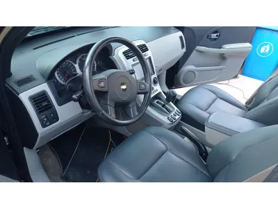 LOTE 502 - 01 I/CHEVROLET EQUINOX LT, ANO 2005, COR PRETA, GASOLINA, AUTOMÁTICA (NO ESTADO).