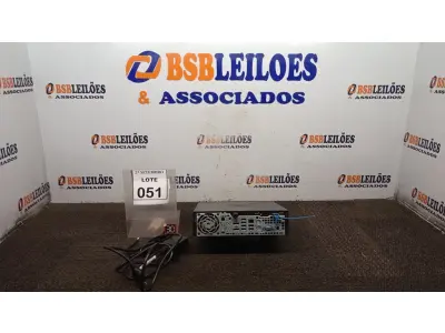 LOTE 051 - 01 MINI PC MARCA HP. (NO ESTADO) ATENÇÃO! FAZER A VISITAÇÃO ANTES DE ARREMATAR, NÃO SABEMOS SE FUNCIONA, LEILÃO NÃO TEM GARANTIA E NEM DEVOLUÇÃO, SUJEITO A POSSÍVEIS AVARIAS VISÍVEIS/OCULTAS E/OU AUSÊNCIA DE COMPONENTES.