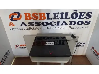 LOTE 042 - 01 COOKTOP DE INDUÇÃO 4 ZONAS DE AQUECIMENTO SUGGAR 220VOLTS (NO ESTADO, NÃO SABEMOS SE FUNCIONA. LEILÃO NÃO TEM GARANTIA E NEM DEVOLUÇÃO, SUJEITO A POSSÍVEIS AVARIAS VISÍVEIS/OCULTAS E/OU AUSÊNCIA DE COMPONENTES)