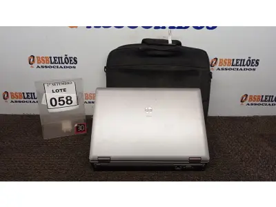LOTE 058 - 01 NOTEBOOK MARCA HP COM BOLSA. (NO ESTADO) ATENÇÃO! FAZER A VISITAÇÃO ANTES DE ARREMATAR, NÃO SABEMOS SE FUNCIONA, LEILÃO NÃO TEM GARANTIA E NEM DEVOLUÇÃO, SUJEITO A POSSÍVEIS AVARIAS VISÍVEIS/OCULTAS E/OU AUSÊNCIA DE COMPONENTES.