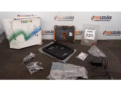 LOTE 029 - 01 TABLET QAV 801 8GB MARCA TABRA. (NO ESTADO) ATENÇÃO! FAZER A VISITAÇÃO ANTES DE ARREMATAR, NÃO SABEMOS SE FUNCIONA, LEILÃO NÃO TEM GARANTIA E NEM DEVOLUÇÃO, SUJEITO A POSSÍVEIS AVARIAS VISÍVEIS/OCULTAS E/OU AUSÊNCIA DE COMPONENTES.