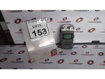 LOTE 153 - 01 GRAVADOR DE ÁUDIO MARCA SONY. (NO ESTADO) ATENÇÃO! FAZER A VISITAÇÃO ANTES DE ARREMATAR, NÃO SABEMOS SE FUNCIONA, LEILÃO NÃO TEM GARANTIA E NEM DEVOLUÇÃO, SUJEITO A POSSÍVEIS AVARIAS VISÍVEIS/OCULTAS E/OU AUSÊNCIA DE COMPONENTES.