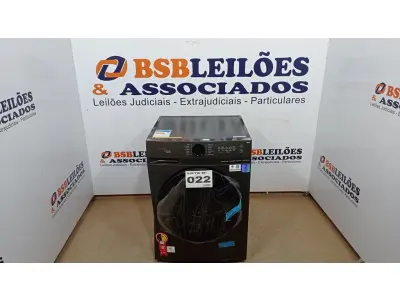 LOTE 022 - 01 LAVA E SECA MIDEA 11KG MOTOR INVERTER, MF200D110WB 110VOLTS (NO ESTADO, NÃO SABEMOS SE FUNCIONA. LEILÃO NÃO TEM GARANTIA E NEM DEVOLUÇÃO, SUJEITO A POSSÍVEIS AVARIAS VISÍVEIS/OCULTAS E/OU AUSÊNCIA DE COMPONENTES)