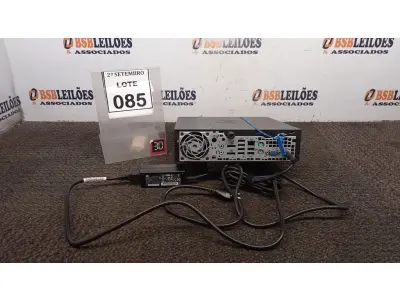 LOTE 085 - 01 MINI PC MARCA HP. (NO ESTADO) ATENÇÃO! FAZER A VISITAÇÃO ANTES DE ARREMATAR, NÃO SABEMOS SE FUNCIONA, LEILÃO NÃO TEM GARANTIA E NEM DEVOLUÇÃO, SUJEITO A POSSÍVEIS AVARIAS VISÍVEIS/OCULTAS E/OU AUSÊNCIA DE COMPONENTES.