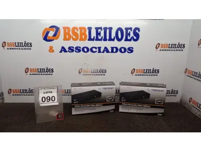 LOTE 090 - 02 DIVISORES DE VÍDEO EMPILHÁVEL DE 04 PORTAS. (NO ESTADO) ATENÇÃO! FAZER A VISITAÇÃO ANTES DE ARREMATAR, NÃO SABEMOS SE FUNCIONA, LEILÃO NÃO TEM GARANTIA E NEM DEVOLUÇÃO, SUJEITO A POSSÍVEIS AVARIAS VISÍVEIS/OCULTAS E/OU AUSÊNCIA DE COMPONENTES.