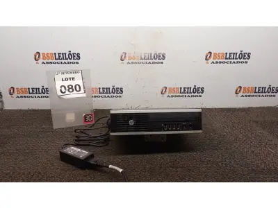 LOTE 080 - 01 MINI PC MARCA HP. (NO ESTADO) ATENÇÃO! FAZER A VISITAÇÃO ANTES DE ARREMATAR, NÃO SABEMOS SE FUNCIONA, LEILÃO NÃO TEM GARANTIA E NEM DEVOLUÇÃO, SUJEITO A POSSÍVEIS AVARIAS VISÍVEIS/OCULTAS E/OU AUSÊNCIA DE COMPONENTES.