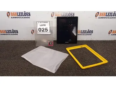 LOTE 025 - 01 TABLET MARCA POSITIVO. (NO ESTADO) ATENÇÃO! FAZER A VISITAÇÃO ANTES DE ARREMATAR, NÃO SABEMOS SE FUNCIONA, LEILÃO NÃO TEM GARANTIA E NEM DEVOLUÇÃO, SUJEITO A POSSÍVEIS AVARIAS VISÍVEIS/OCULTAS E/OU AUSÊNCIA DE COMPONENTES.