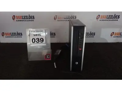 LOTE 039 - 01 MINI PC MARCA HP. (NO ESTADO) ATENÇÃO! FAZER A VISITAÇÃO ANTES DE ARREMATAR, NÃO SABEMOS SE FUNCIONA, LEILÃO NÃO TEM GARANTIA E NEM DEVOLUÇÃO, SUJEITO A POSSÍVEIS AVARIAS VISÍVEIS/OCULTAS E/OU AUSÊNCIA DE COMPONENTES.