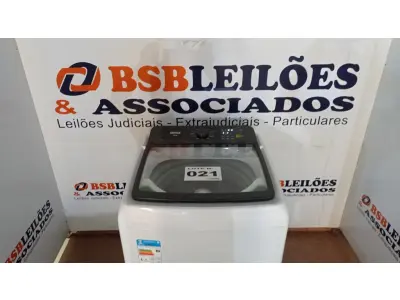 LOTE 021 - 01 LAVADORA DE ROUPAS CONSUL 15KG CESTO INOX - 12 PROGRAMAS DE LAVAGEM CWN15AB 220 VOLTS (NO ESTADO, NÃO SABEMOS SE FUNCIONA. LEILÃO NÃO TEM GARANTIA E NEM DEVOLUÇÃO, SUJEITO A POSSÍVEIS AVARIAS VISÍVEIS/OCULTAS E/OU AUSÊNCIA DE COMPONENTES)