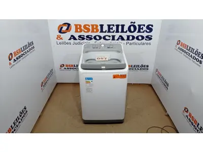 LOTE 057 - 01 LAVADORA DE ROUPAS PANASONIC NA-F120B1WA - 12KG CESTO INOX 110VOLTS (NO ESTADO, NÃO SABEMOS SE FUNCIONA. LEILÃO NÃO TEM GARANTIA E NEM DEVOLUÇÃO, SUJEITO A POSSÍVEIS AVARIAS VISÍVEIS/OCULTAS E/OU AUSÊNCIA DE COMPONENTES)