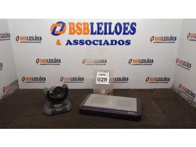 LOTE 028 - 01 APARELHO DE VÍDEO CONFERENCIAR. (NO ESTADO) ATENÇÃO! FAZER A VISITAÇÃO ANTES DE ARREMATAR, NÃO SABEMOS SE FUNCIONA, LEILÃO NÃO TEM GARANTIA E NEM DEVOLUÇÃO, SUJEITO A POSSÍVEIS AVARIAS VISÍVEIS/OCULTAS E/OU AUSÊNCIA DE COMPONENTES.