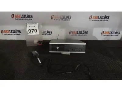 LOTE 070 - 01 MINI PC MARCA HP. (NO ESTADO) ATENÇÃO! FAZER A VISITAÇÃO ANTES DE ARREMATAR, NÃO SABEMOS SE FUNCIONA, LEILÃO NÃO TEM GARANTIA E NEM DEVOLUÇÃO, SUJEITO A POSSÍVEIS AVARIAS VISÍVEIS/OCULTAS E/OU AUSÊNCIA DE COMPONENTES.