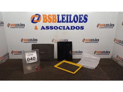 LOTE 040 - 01 TABLET MARCA POSITIVO. (NO ESTADO) ATENÇÃO! FAZER A VISITAÇÃO ANTES DE ARREMATAR, NÃO SABEMOS SE FUNCIONA, LEILÃO NÃO TEM GARANTIA E NEM DEVOLUÇÃO, SUJEITO A POSSÍVEIS AVARIAS VISÍVEIS/OCULTAS E/OU AUSÊNCIA DE COMPONENTES.