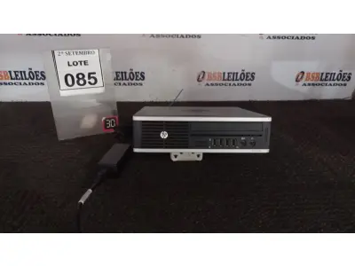LOTE 085 - 01 MINI PC MARCA HP. (NO ESTADO) ATENÇÃO! FAZER A VISITAÇÃO ANTES DE ARREMATAR, NÃO SABEMOS SE FUNCIONA, LEILÃO NÃO TEM GARANTIA E NEM DEVOLUÇÃO, SUJEITO A POSSÍVEIS AVARIAS VISÍVEIS/OCULTAS E/OU AUSÊNCIA DE COMPONENTES.