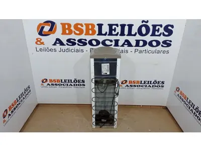 LOTE 080 - 01 BEBEDOURO DE ÁGUA ESMALTEC DE COLUNA - REFRIGERADO POR COMPRESSOR 220VOLTS (NO ESTADO, NÃO SABEMOS SE FUNCIONA. LEILÃO NÃO TEM GARANTIA E NEM DEVOLUÇÃO, SUJEITO A POSSÍVEIS AVARIAS VISÍVEIS/OCULTAS E/OU AUSÊNCIA DE COMPONENTES)
