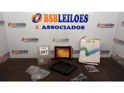 LOTE 087 - 01 TABLET QAV 801 8GB MARCA TABRA. (NO ESTADO) ATENÇÃO! FAZER A VISITAÇÃO ANTES DE ARREMATAR, NÃO SABEMOS SE FUNCIONA, LEILÃO NÃO TEM GARANTIA E NEM DEVOLUÇÃO, SUJEITO A POSSÍVEIS AVARIAS VISÍVEIS/OCULTAS E/OU AUSÊNCIA DE COMPONENTES.