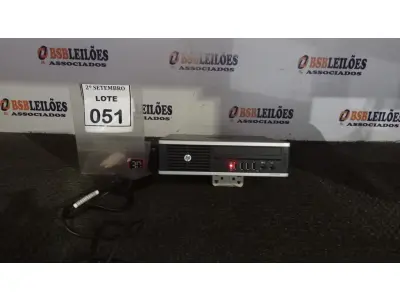LOTE 051 - 01 MINI PC MARCA HP. (NO ESTADO) ATENÇÃO! FAZER A VISITAÇÃO ANTES DE ARREMATAR, NÃO SABEMOS SE FUNCIONA, LEILÃO NÃO TEM GARANTIA E NEM DEVOLUÇÃO, SUJEITO A POSSÍVEIS AVARIAS VISÍVEIS/OCULTAS E/OU AUSÊNCIA DE COMPONENTES.