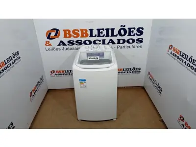 LOTE 040 - 01 LAVADORA ROUPAS ELECTROLUX 12 KG BRANCA LAVAGEM LAC12 - 220VOLTS (NO ESTADO, NÃO SABEMOS SE FUNCIONA. LEILÃO NÃO TEM GARANTIA E NEM DEVOLUÇÃO, SUJEITO A POSSÍVEIS AVARIAS VISÍVEIS/OCULTAS E/OU AUSÊNCIA DE COMPONENTES)