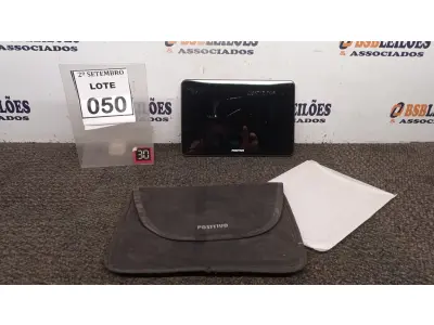 LOTE 050 - 01 TABLET MARCA POSITIVO. (NO ESTADO) ATENÇÃO! FAZER A VISITAÇÃO ANTES DE ARREMATAR, NÃO SABEMOS SE FUNCIONA, LEILÃO NÃO TEM GARANTIA E NEM DEVOLUÇÃO, SUJEITO A POSSÍVEIS AVARIAS VISÍVEIS/OCULTAS E/OU AUSÊNCIA DE COMPONENTES.