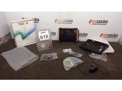 LOTE 018 - 01 TABLET QAV 801 8GB MARCA TABRA. (NO ESTADO) ATENÇÃO! FAZER A VISITAÇÃO ANTES DE ARREMATAR, NÃO SABEMOS SE FUNCIONA, LEILÃO NÃO TEM GARANTIA E NEM DEVOLUÇÃO, SUJEITO A POSSÍVEIS AVARIAS VISÍVEIS/OCULTAS E/OU AUSÊNCIA DE COMPONENTES.