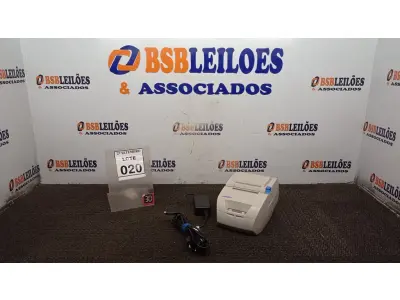LOTE 020 - 01 MÁQUINA DE CUPOM MARCA DIEBOLD. (NO ESTADO) ATENÇÃO! FAZER A VISITAÇÃO ANTES DE ARREMATAR, NÃO SABEMOS SE FUNCIONA, LEILÃO NÃO TEM GARANTIA E NEM DEVOLUÇÃO, SUJEITO A POSSÍVEIS AVARIAS VISÍVEIS/OCULTAS E/OU AUSÊNCIA DE COMPONENTES.