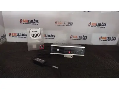 LOTE 080 - 01 MINI PC MARCA HP. (NO ESTADO) ATENÇÃO! FAZER A VISITAÇÃO ANTES DE ARREMATAR, NÃO SABEMOS SE FUNCIONA, LEILÃO NÃO TEM GARANTIA E NEM DEVOLUÇÃO, SUJEITO A POSSÍVEIS AVARIAS VISÍVEIS/OCULTAS E/OU AUSÊNCIA DE COMPONENTES.