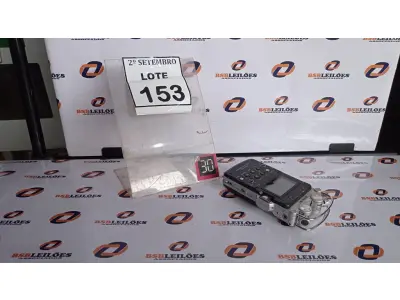 LOTE 153 - 01 GRAVADOR DE ÁUDIO MARCA SONY. (NO ESTADO) ATENÇÃO! FAZER A VISITAÇÃO ANTES DE ARREMATAR, NÃO SABEMOS SE FUNCIONA, LEILÃO NÃO TEM GARANTIA E NEM DEVOLUÇÃO, SUJEITO A POSSÍVEIS AVARIAS VISÍVEIS/OCULTAS E/OU AUSÊNCIA DE COMPONENTES.
