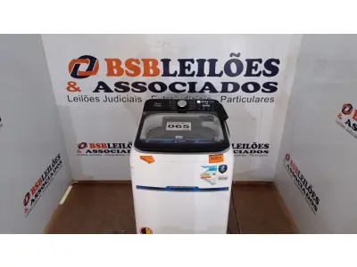 LOTE 065 - 01 MÁQUINA DE LAVAR MIDEA 13KG AUTOMÁTICA CESTO INOX MA512W130A - BRANCO - 110 VOLTS (NO ESTADO, NÃO SABEMOS SE FUNCIONA. LEILÃO NÃO TEM GARANTIA E NEM DEVOLUÇÃO, SUJEITO A POSSÍVEIS AVARIAS VISÍVEIS/OCULTAS E/OU AUSÊNCIA DE COMPONENTES)