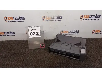 LOTE 022 - 01 SCANNER MARCA KODAK. (NO ESTADO) ATENÇÃO! FAZER A VISITAÇÃO ANTES DE ARREMATAR, NÃO SABEMOS SE FUNCIONA, LEILÃO NÃO TEM GARANTIA E NEM DEVOLUÇÃO, SUJEITO A POSSÍVEIS AVARIAS VISÍVEIS/OCULTAS E/OU AUSÊNCIA DE COMPONENTES.