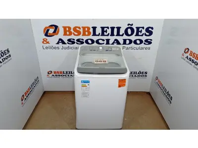 LOTE 068 - 01 MÁQUINA DE LAVAR PANASONIC FUNÇÃO VANISH 12KG BRANCO - NA-F120B1W - 110VOLTS (NO ESTADO, NÃO SABEMOS SE FUNCIONA. LEILÃO NÃO TEM GARANTIA E NEM DEVOLUÇÃO, SUJEITO A POSSÍVEIS AVARIAS VISÍVEIS/OCULTAS E/OU AUSÊNCIA DE COMPONENTES)
