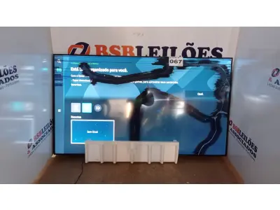 LOTE 067 - 01 SMART TV LED 85" 4K WI-FI CRYSTAL UHD 85BU8000 SAMSUNG (NO ESTADO, NÃO SABEMOS SE FUNCIONA. LEILÃO NÃO TEM GARANTIA E NEM DEVOLUÇÃO, SUJEITO A POSSÍVEIS AVARIAS VISÍVEIS/OCULTAS E/OU AUSÊNCIA DE COMPONENTES)