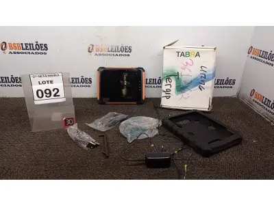 LOTE 092 - 01 TABLET QAV 801 8GB MARCA TABRA. (NO ESTADO) ATENÇÃO! FAZER A VISITAÇÃO ANTES DE ARREMATAR, NÃO SABEMOS SE FUNCIONA, LEILÃO NÃO TEM GARANTIA E NEM DEVOLUÇÃO, SUJEITO A POSSÍVEIS AVARIAS VISÍVEIS/OCULTAS E/OU AUSÊNCIA DE COMPONENTES.