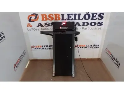 LOTE 063 - 01 ESTEIRA ELÉTRICA KNAKASAKI 110VOLTS C/ CONTROLE (NO ESTADO, NÃO SABEMOS SE FUNCIONA. LEILÃO NÃO TEM GARANTIA E NEM DEVOLUÇÃO, SUJEITO A POSSÍVEIS AVARIAS VISÍVEIS/OCULTAS E/OU AUSÊNCIA DE COMPONENTES)
