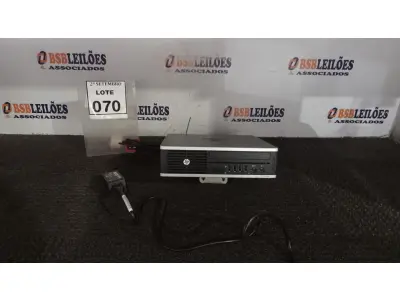 LOTE 070 - 01 MINI PC MARCA HP. (NO ESTADO) ATENÇÃO! FAZER A VISITAÇÃO ANTES DE ARREMATAR, NÃO SABEMOS SE FUNCIONA, LEILÃO NÃO TEM GARANTIA E NEM DEVOLUÇÃO, SUJEITO A POSSÍVEIS AVARIAS VISÍVEIS/OCULTAS E/OU AUSÊNCIA DE COMPONENTES.