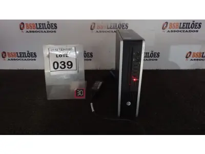 LOTE 039 - 01 MINI PC MARCA HP. (NO ESTADO) ATENÇÃO! FAZER A VISITAÇÃO ANTES DE ARREMATAR, NÃO SABEMOS SE FUNCIONA, LEILÃO NÃO TEM GARANTIA E NEM DEVOLUÇÃO, SUJEITO A POSSÍVEIS AVARIAS VISÍVEIS/OCULTAS E/OU AUSÊNCIA DE COMPONENTES.
