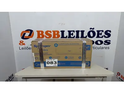LOTE 083 - 01 EVAPORADORA MIDEA 9.000 BTU/H - 220VOLTS (NO ESTADO, NÃO SABEMOS SE FUNCIONA. LEILÃO NÃO TEM GARANTIA E NEM DEVOLUÇÃO, SUJEITO A POSSÍVEIS AVARIAS VISÍVEIS/OCULTAS E/OU AUSÊNCIA DE COMPONENTES)